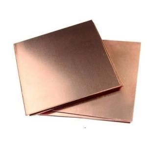 China 0.4 Mm 0.5 Mm 0.6 Mm Solid Copper Sheet Plate 26 Gauge 30 Gauge 32 Gauge 36 Gauge factory
