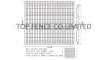 3D wire mesh fence panels