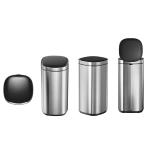 Living Room 20L Satin Stainless Steel Smart Sensor Household Automatic Trash Can