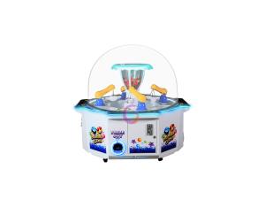 China Indoor Coin Pusher Arcade Machine 1 Player High Profit Kids Arcade Machine factory