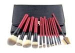 Eco Friendly Professional Cosmetic Makeup Brush Set / Pink Makeup Brushes