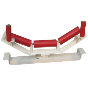 China Conveyor Spare Parts Slotted Roller Grooved Rollers Idler on sale