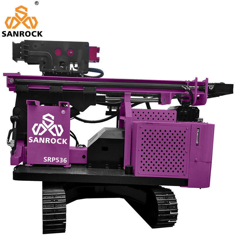 360Degree Rotate Pile Drilling Rig Hydraulic Vibratory Hammer Pile Driving Machinery