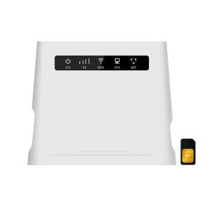 China 4G LTE Home Router 300Mbps Unlocked With SIM Card Slot 4pcs Non Detachable Antennas factory