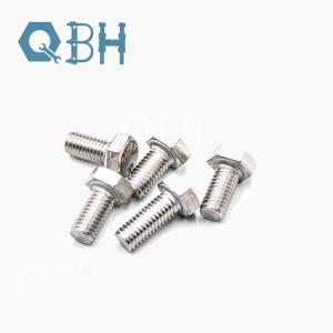 China 304 316 Stainless Steel Din933 Hexagon Bolt Screws Customized Specification factory