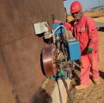 MLTW-P/J Heavy Duty Automatic Fillet Welding Machine For Tank Bottom Plate