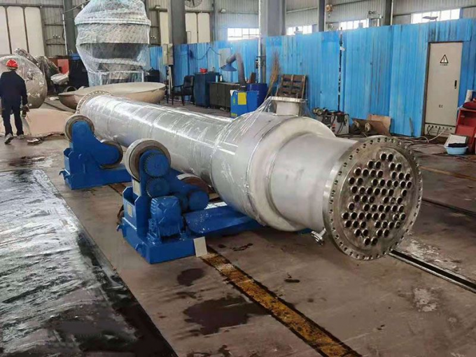 Gr7 Titanium Equipment Shell And Tube Heat Exchanger 400MPa 1