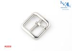 2 Inch Wide Belt Buckles , Heel Bar Buckle / Bag Accessories For Bag Making
