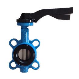 China Resilient Seat Water Butterfly Valve Carbon Steel Soft Sealing Lug Type factory