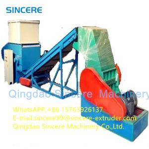 China High Output Plastic Films/Pet Bottles/HDPE Milk Bottles Recycling Crusher Shredder Machine factory