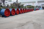 ISO9001 Cold Rolled Steel Fireproof Extractor Fan Horizontal Roof Type