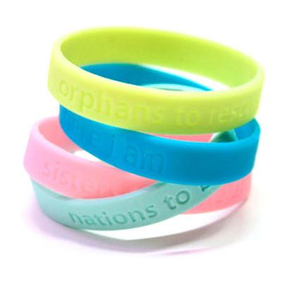 Silicone RFID Access Control Wristbands Waterproof RFID NFC Bracelets With Logo