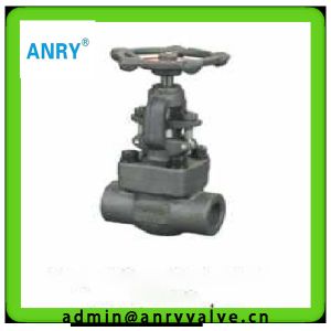 A105 3/8" Forged Steel Gate Valve Flexible Graphite stem packing