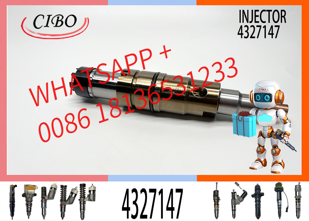 BDHCD Outlet 4327147 Construction Machinery Parts 2894920PX 2482244 Diesel Fuel Injector 4327147 for CUMMINS ISZ13 Diesel Engine