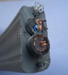 Flat Flexible Traveling Elevator Cable with TV Camera Cable in Grey Color TVVBG