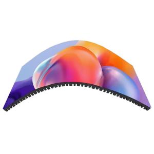 China P1.875 Flexible LED Display Screen Magnets Front Service Curved 110°-180° factory