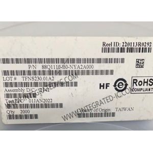 88Q1110-B0-NYA2A000 Ethernet IC 1.25 Gbps Low Power Automotive Ethernet PHY