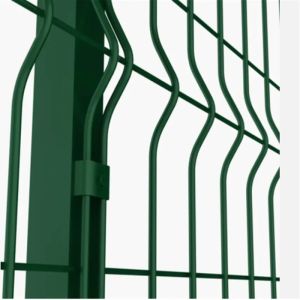 PVC Coated Perimeter Wall 3D Bent Wire Mesh Fence Welded Wire Mesh Fencing