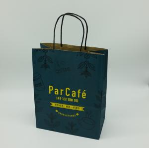 China Promotional Custom Printed Paper Bags Merchandise Party Shopping Gift Optional Dimension factory