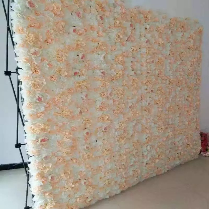 Simulation Flower wall wedding activities background wedding decoration Flower Wall