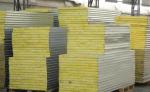 Sound / Fire Proof Insulated Sandwich Panel Wall Boards 30 - 45kg Density