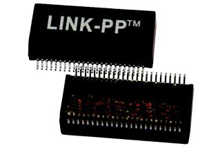 China PCB Connector Lan Transformer Inductance Turns Ratio H40520SN Quad Port 10/100M on sale