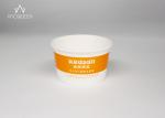 Small Customized Paper Sundae Cups , Gelato Paper Cups Food Grade