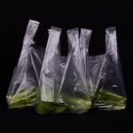 Custom Printed T Shirt Plastic Grocery Bags Disposable Plastic Shopping Bags
