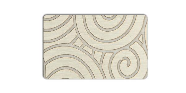 Anti Fingerprint Ring Embossed Etched Stainless Steel Sheet Plate 3mm