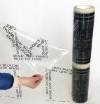 4 Mil Heavy Duty Polyethylene High Adhesive Carpet Protective Film For Auto Car
