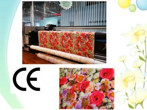China Flex Banner Sublimation Printing Machine Print Head Digital Polyester Printer factory