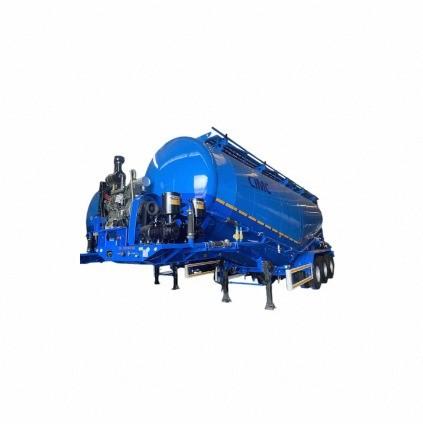 Heavy-Duty Freight Truck Powder Tanker Truck for 3-Axis Bulk Transport Semi
