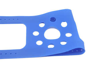 Silicone Medical Anesthesia Mask Head Strap Transparent