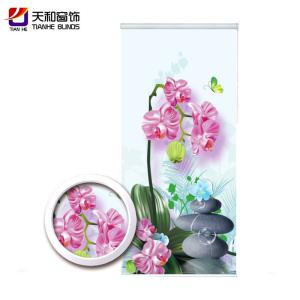 China Wholesale ready made 3d curtain fabric for livingroom factory