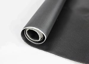 China High Temperature Silicone Coated Fiberglass Cloth 1.25-1.3mm Thickness -50C- 1000C factory