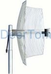1710-1880MHz DCS 1800MHz Grid Parabolic Antenna 22dBi Outdoor Point to Point
