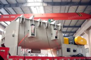 China Carbon Steel Powder Ribbon Blender Machine For Detergent Powder Easy Operation factory