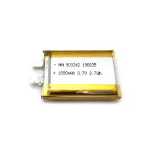 China PL903242 1000mAh 3.7V Lithium Ion Pouch Cell factory