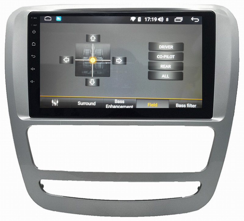 Ouchuangbo car radio gps navigation for JAC T6 support BT MP3 mirror link android 8.1 OS 4+64
