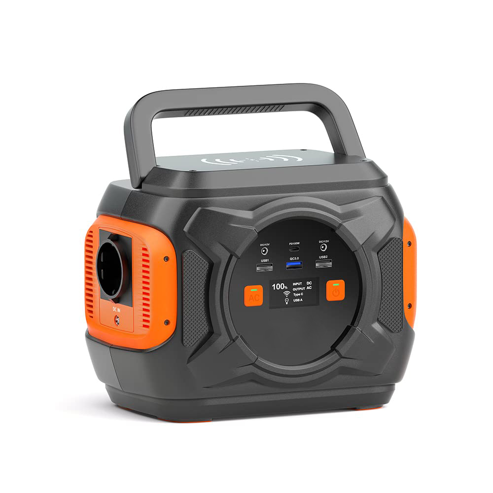 320W 600w Portable Power Station With 292Wh 80000mAh Lithium Ion Battery Type