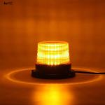 Waterproof LED Strobe Light 12V-24V Amber 40 LED Warning Safety Flashing Beacon