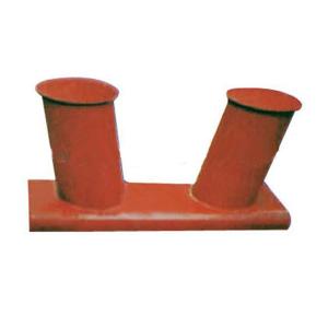 China Competitive Price Marine Mooring Welded Inclined Bollard factory