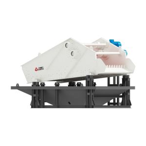 130m3/h Processing Capacity Dewatering Vibrating Screen For Washing Sand Stone