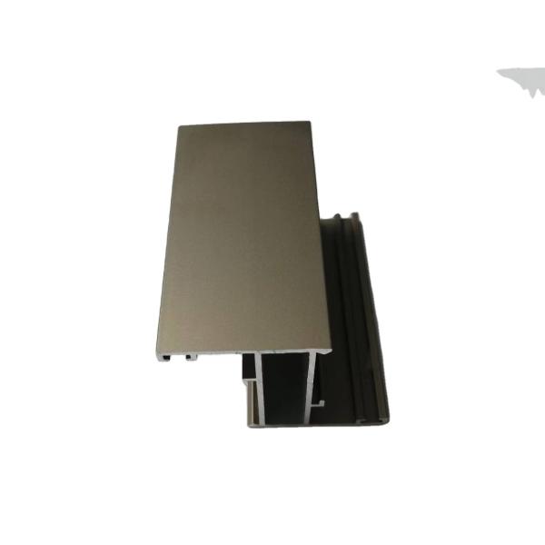 Light Weight T5 Aluminium Extrusion Profile Champagne Anodized Standard