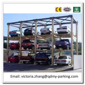 China Vertical Car Parking Lifts Mutrade Parking Stable Heavy Duty 4 Post Parking Car Stacker factory