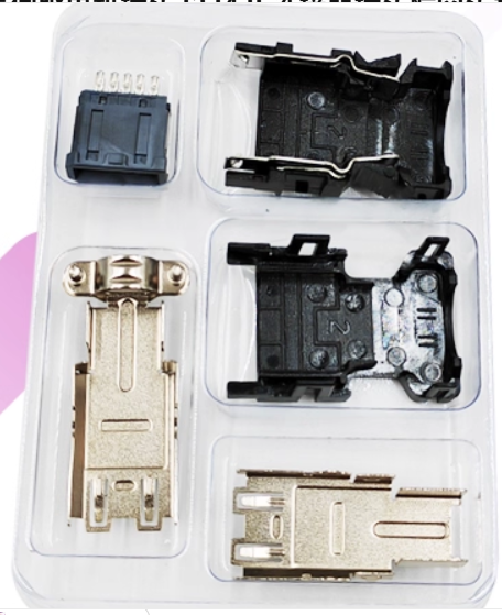 1394-10P Servo motor cable connector SM-10P connector motor side CN2encode 10pin connector