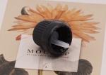 CRC Essential Oil Plastic Screw Caps Plastic Black With Insert 18mm Tamper