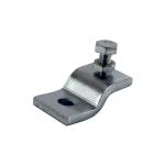 Square Zinc Beam Clamp Blue White Stamping Parts U Form Bolt Steel Strut