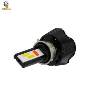 China 35 Watts Aluminum 2 Face COB Chips 4 Colors Flashing LED MINI Motorcycles LED Headlamp Bulbs LED Motorcycles Bulbs factory