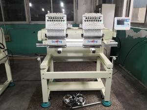 China Fast Speed Multi Head Computerized Embroidery Machine For Kids Clothing factory